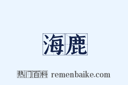 海鹿是什么意思的图片